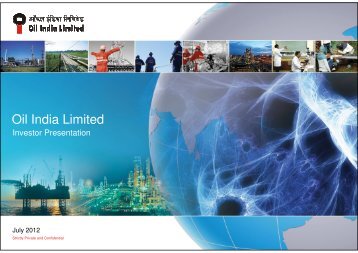 Analysts' Presentation - Oil India Limited