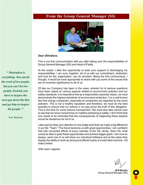 Vol. 35 No. 8. May - Jun 2006 - Oil India Limited