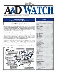 A&D Watch December 2005 - Oil and Gas Investor