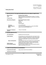 View AeroShell W100 Plus Oil MSDS