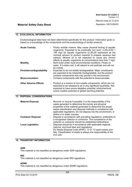 Gadus S3 V220C 2.pdf - OilsandStuff