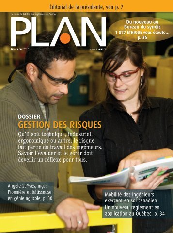 PLAN 2010-8 - Ordre des ingénieurs du Québec
