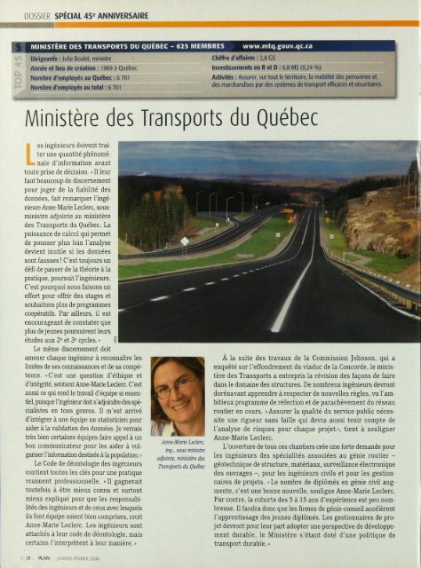 PLAN 2008-1 - Ordre des ingénieurs du Québec