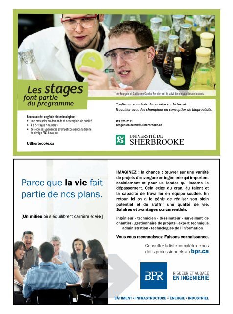 PLAN 2011-1 - Ordre des ingénieurs du Québec