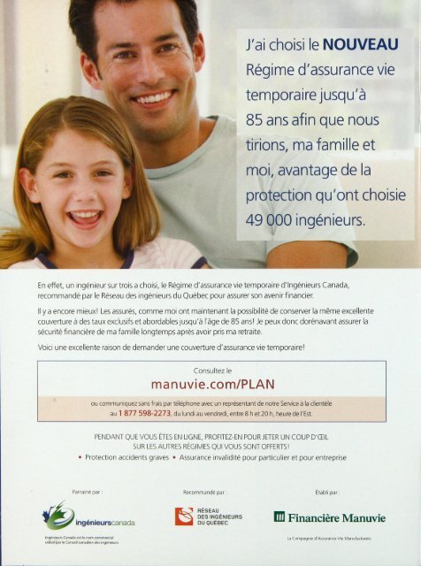 PLAN 2009-4 - Ordre des ingénieurs du Québec