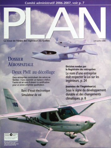 PLAN 2006-5 - Ordre des ingénieurs du Québec