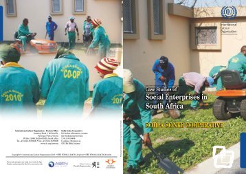 Case Studies of Social Enterprises in South Africa - International ...