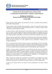 PresentaciÃ³n del Informe global sobre el trabajo infantil - (pdf 104.7 ...