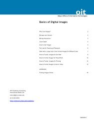 Basics of Digital Images - UMass Amherst