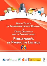 PROCESADOR/A DE PRODUCTOS LÃCTEOS - OIT/Cinterfor