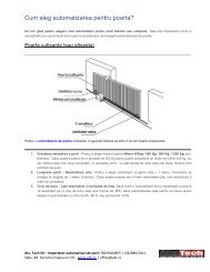 Ghid de alegere automatizare