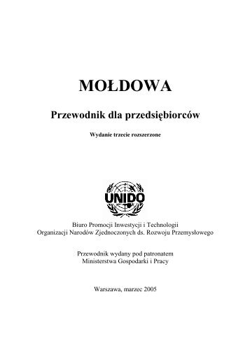 MOÅDOWA Przewodnik dla przedsiÄbiorcÃ³w - Szu.pl