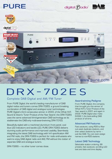 DRX-702ES factsheet [12A52].qxd - Thiecom