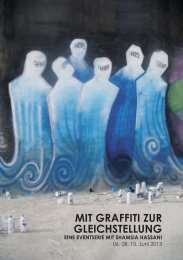 MIT GRAFFITI ZUR GLEICHSTELLUNG - SP Frauen