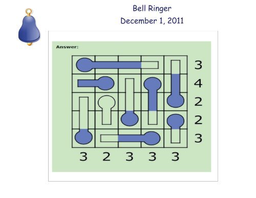 Bell Ringer November 28-December 2