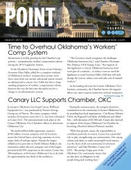 Canary LLC Supports Chamber, OKC Time to Overhaul Oklahoma's ...