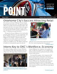 Interns Key to OKC's Workforce, Economy Oklahoma City's Success ...