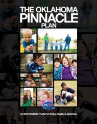 The Oklahoma Pinnacle Plan - Oklahoma Department of Human ...