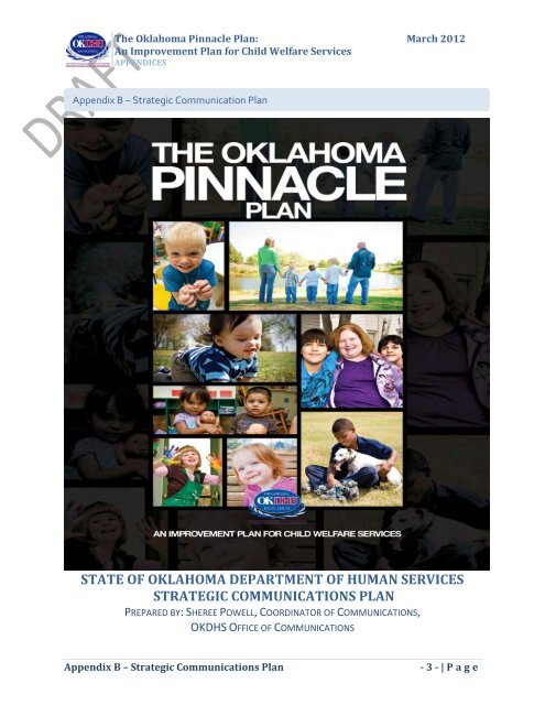 The Oklahoma Pinnacle Plan - Oklahoma Department of Human ...