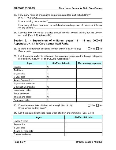 Form 07LC069E (OCC-69) - Oklahoma Department of Human ...
