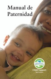 Manual de Paternidad - Oklahoma Department of Human Services