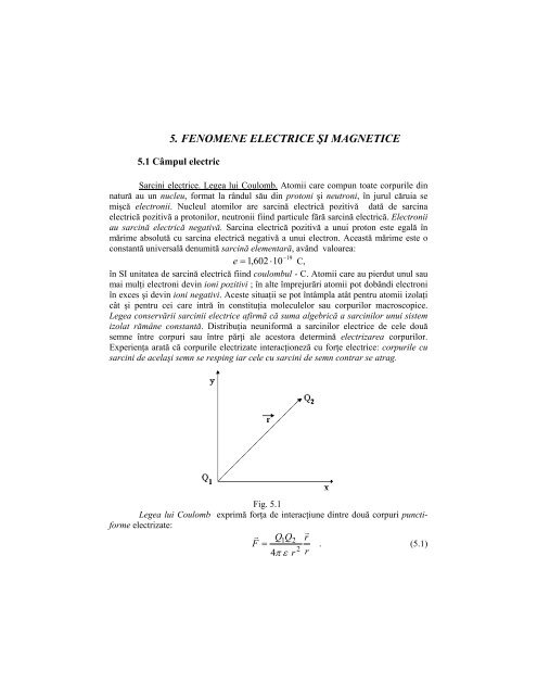 5. FENOMENE ELECTRICE ŞI MAGNETICE