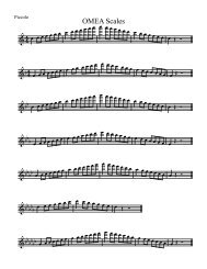 OMEA Scales