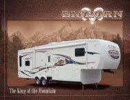 2009 Bighorn 5th wheel Travel Trailer Brochure - Olathe Ford RV ...