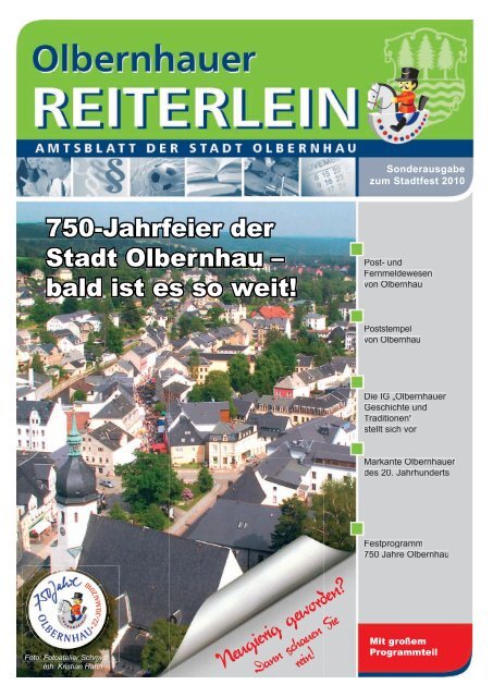 Ausgabe 06/2010 - Sonderausgabe zum Stadtfest