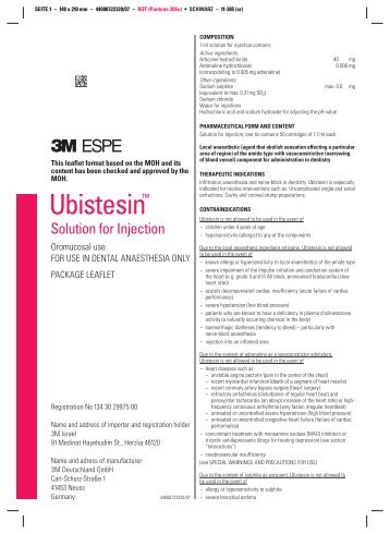 Ubistesin™