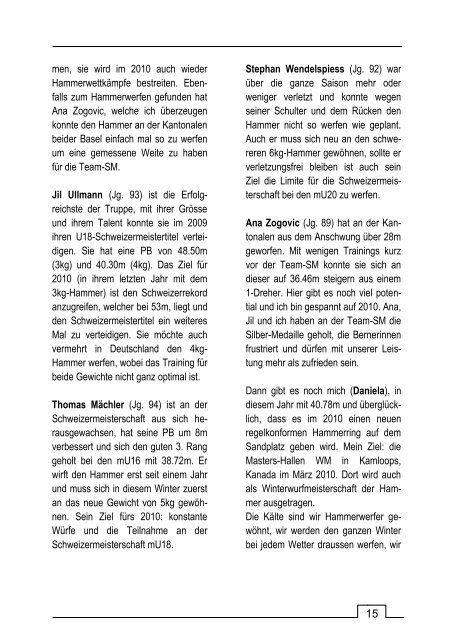 OB News 4/2009 - BSC Basel
