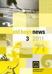OB News 3/2011 - BSC Basel