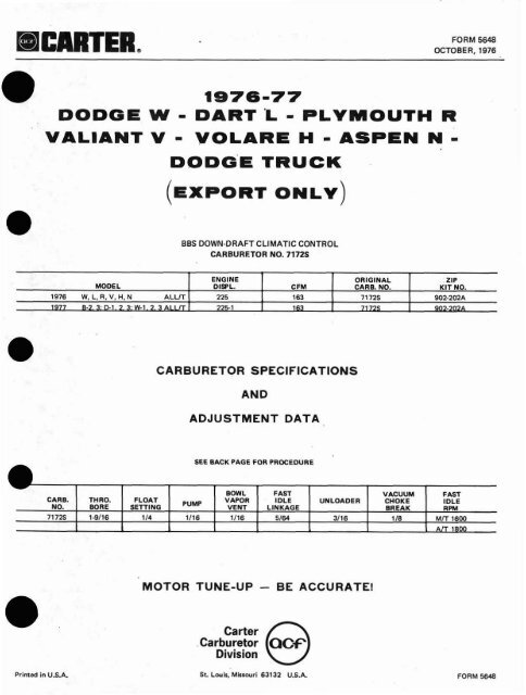 1965-1979 part 1 - The Old Car Manual Project