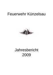 Feuerwehr Künzelsau Jahresbericht 2009 - Freiwillige Feuerwehr ...