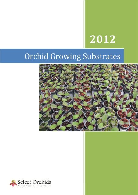 Orchid Growing Substrates