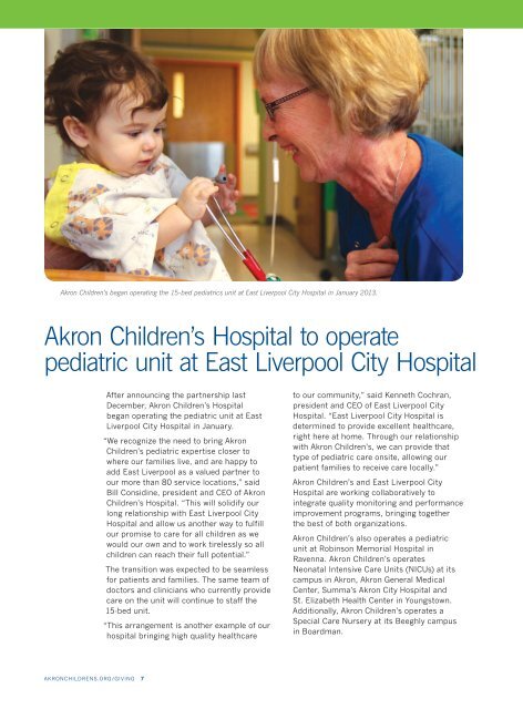 Making History - Akron Children's Hospital