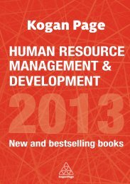 human resource management & development - Kogan Page