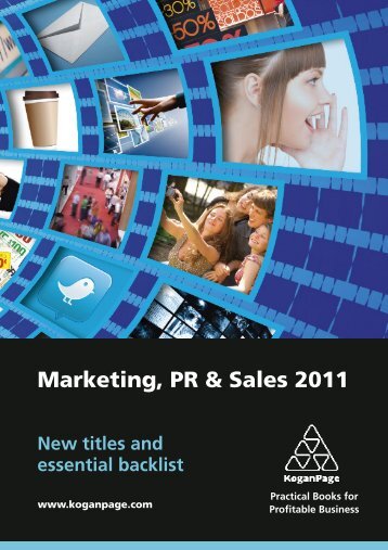 Marketing, PR & Sales 2011 - Kogan Page