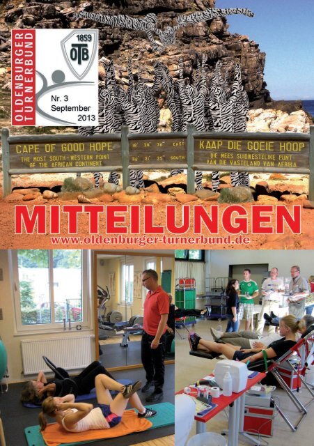 OTB-Mitteilungen 3/2013 - Oldenburger Turnerbund