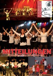 OTB-Mitteilungen 4/2011 - Oldenburger Turnerbund