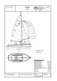 Segeljolle Yoxy - Oldieboote.de