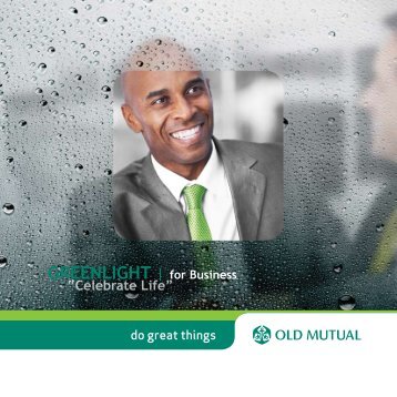 Business brochure - Old Mutual