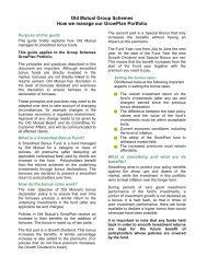 Group Schemes GrowPlan Portfolio - Old Mutual