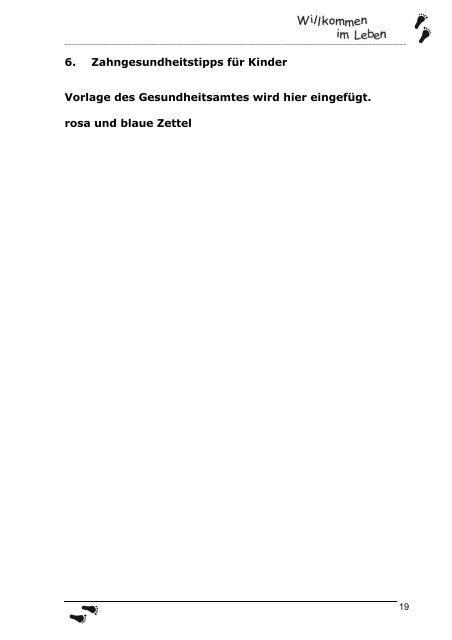 7. Kind und Beruf – Tipps für einen guten Start - Siegener Bündnis ...