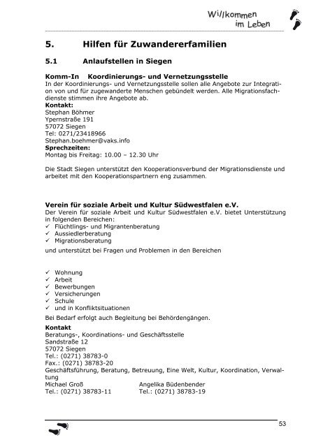 7. Kind und Beruf – Tipps für einen guten Start - Siegener Bündnis ...