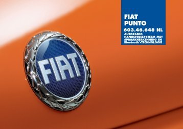 603.46.648NL Punto Bluetooth - Informatie Systeem - NL