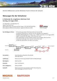 Weisungen für die Teilnehmer - OLG Nidwalden