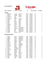 OL-Trophy 2011 A-Smily B-Fortgeschrittene