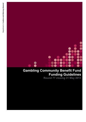 Gambling fund qld