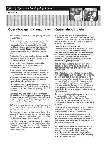 Queensland responsible gambling code of practice